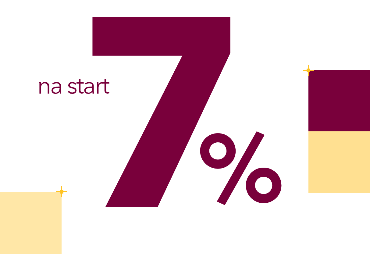 na start 7%