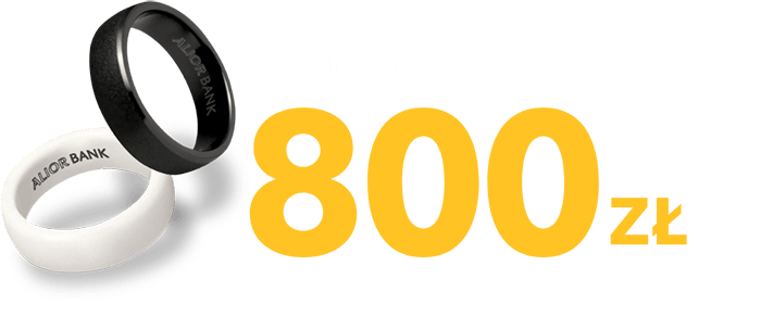 Bonus do 800 zł plus obrączka płatnicza
